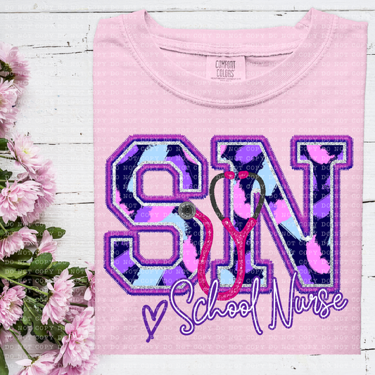 School Nurse (Perfectly Purple)