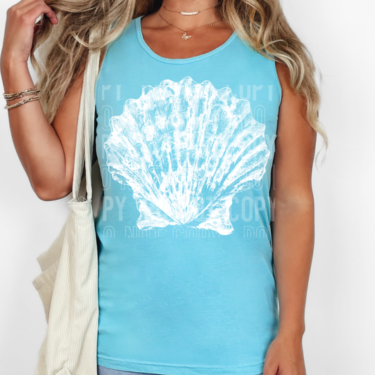 Vintage Seashell DTF Transfer