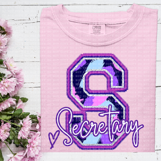 Secretary (Perfectly Purple)