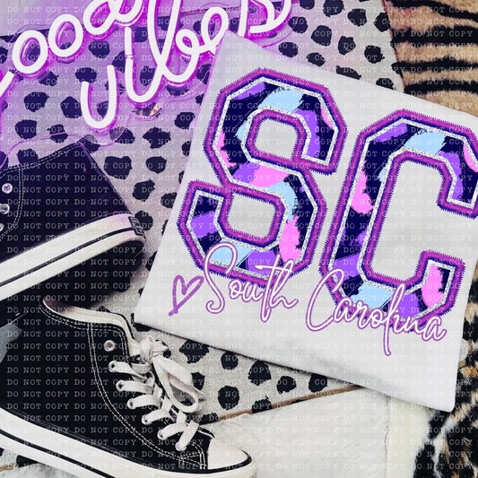 South Carolina (Perfectly Purple)