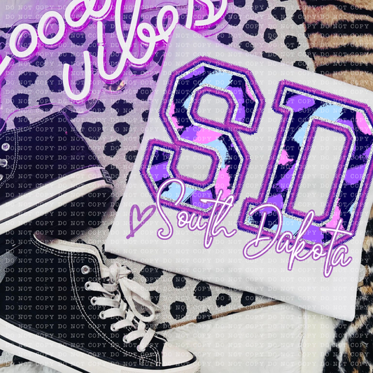 South Dakota (Perfectly Purple)