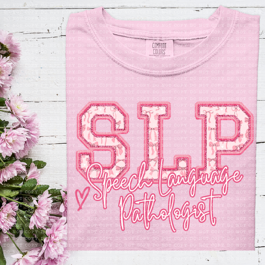 Pink Coquette Speech Language Pathologist