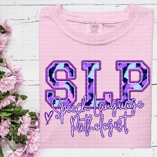 Speech Language Pathologist (Perfectly Purple)