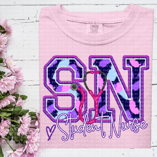 Student Nurse (Perfectly Purple)