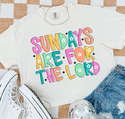 Sundays are for the lord