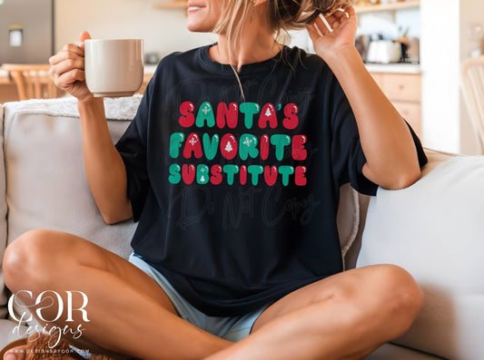 Santa's favorite substitute