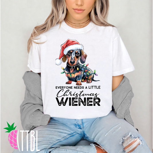Everyone needs a little Christmas wiener