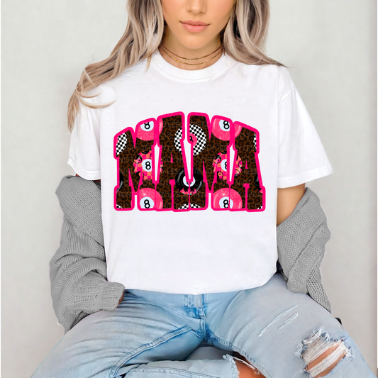 MAMA 8 Ball – DTF Transfer