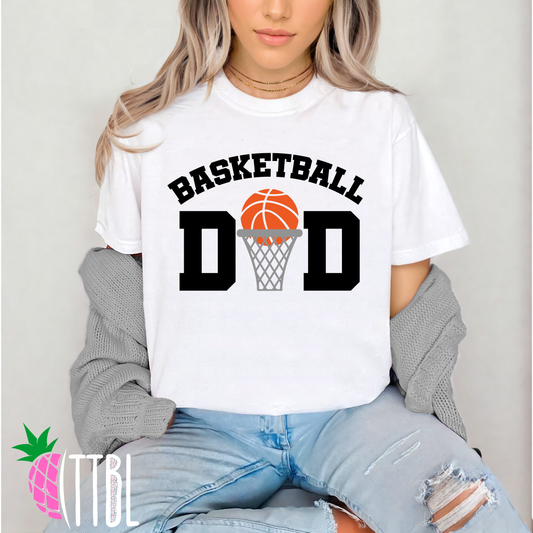 Basketball Dad DTF Transfer