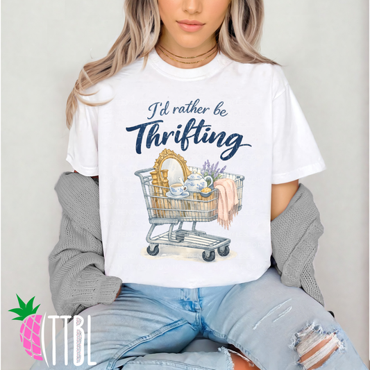 I’d Rather Be Thrifting DTF Transfer