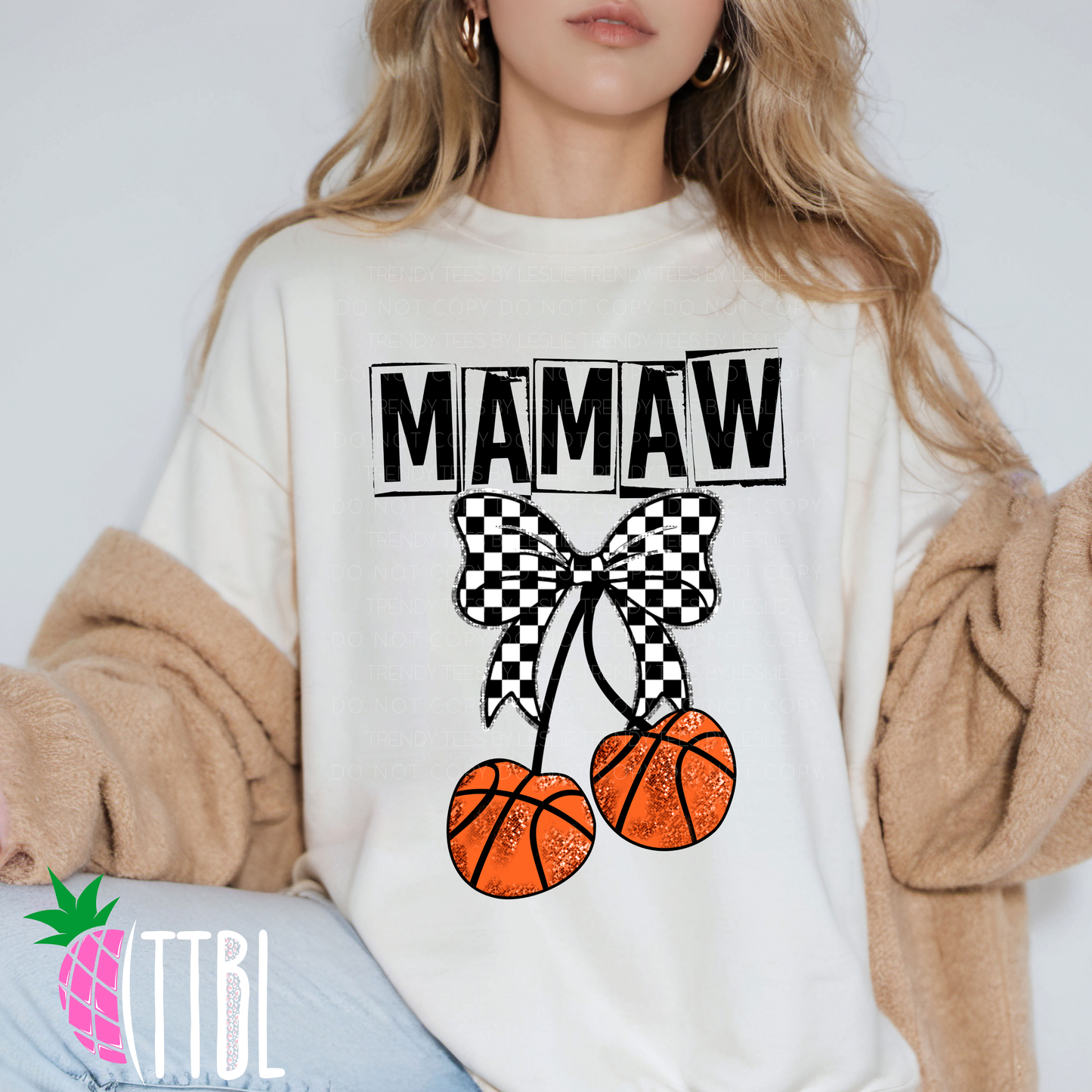 Basketball Cherries Mamaw