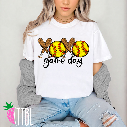 Game Day Softball PNG