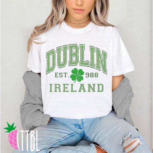 Dublin Ireland DTF transfer