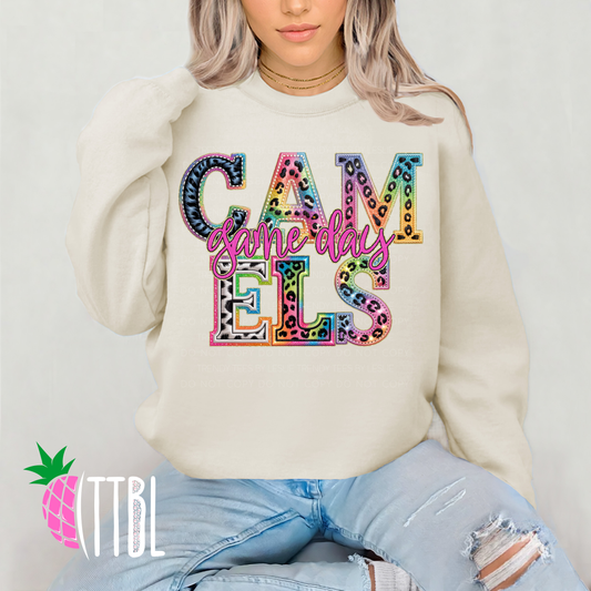 Camels Game Day DTF Transfer