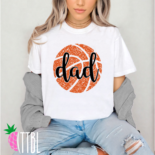 Basketball Dad DTF Transfer