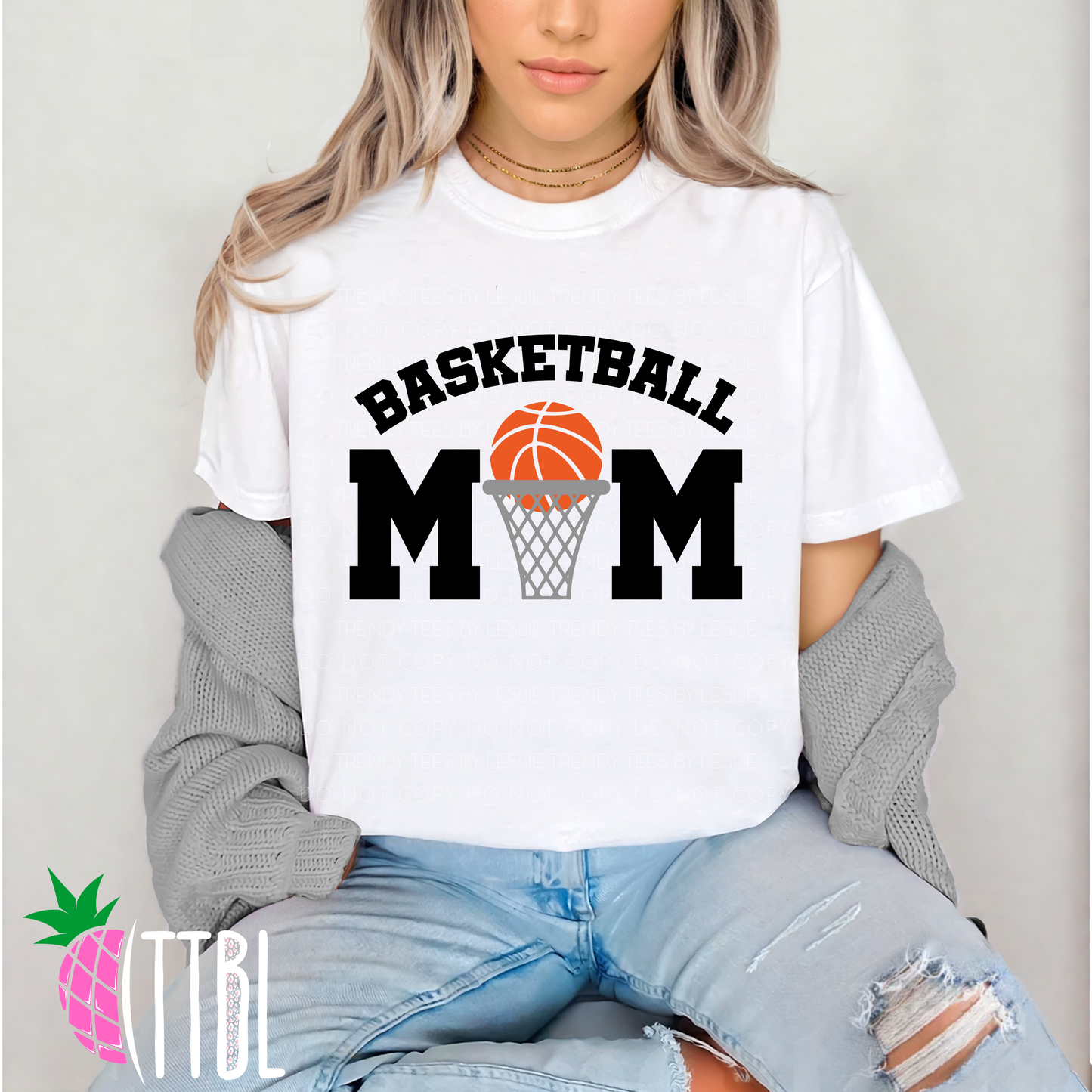 Basketball Mom DTF Transfer