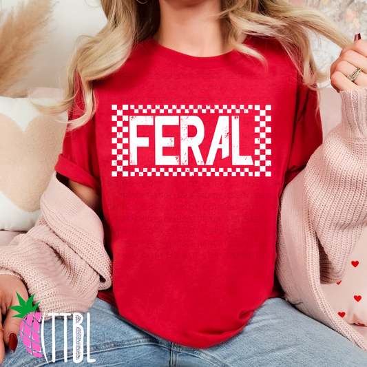 Feral DTF Transfer (white)