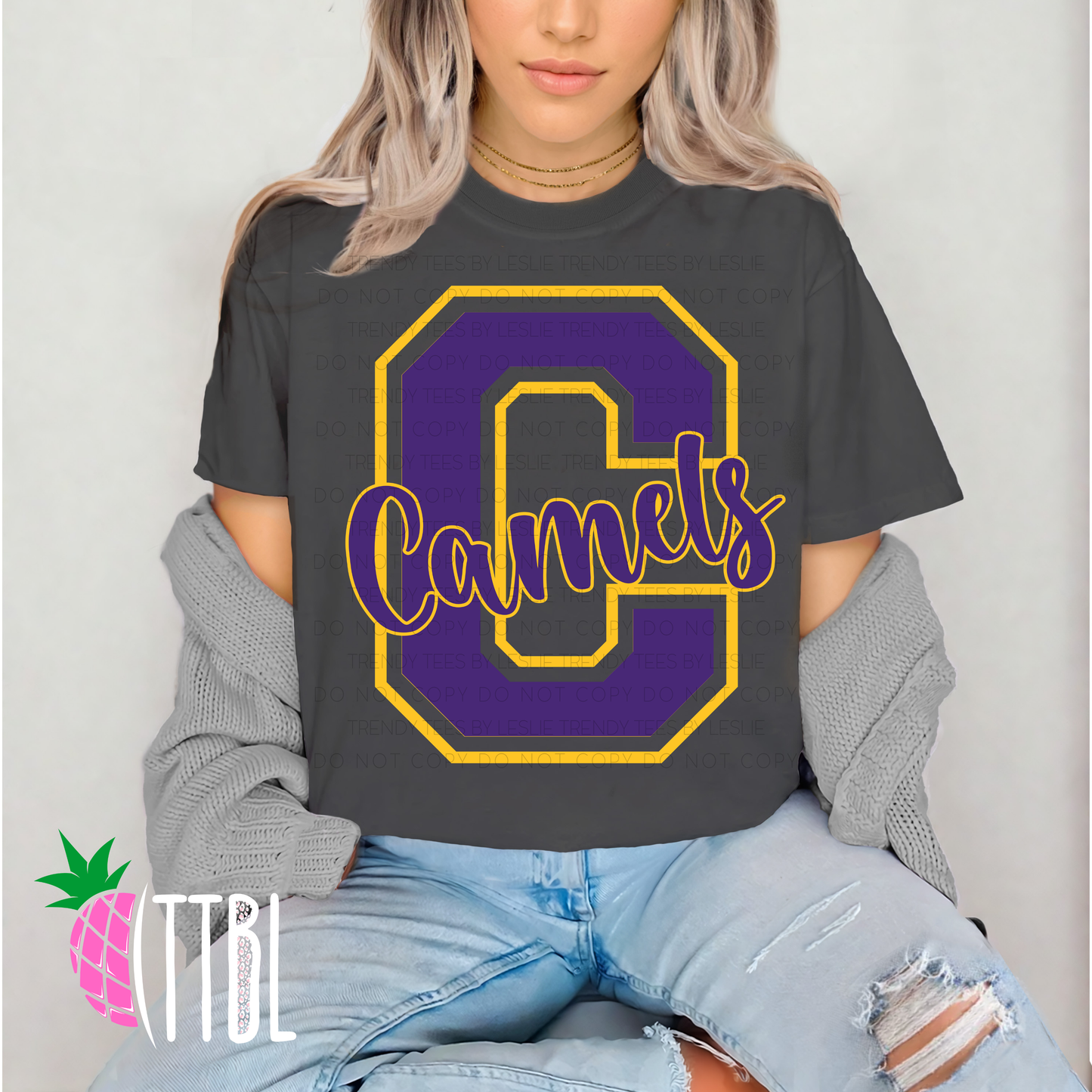Purple & Gold C Camels