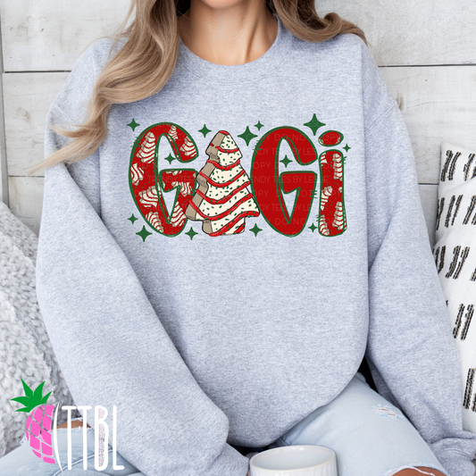 Gigi Christmas Tree Cake