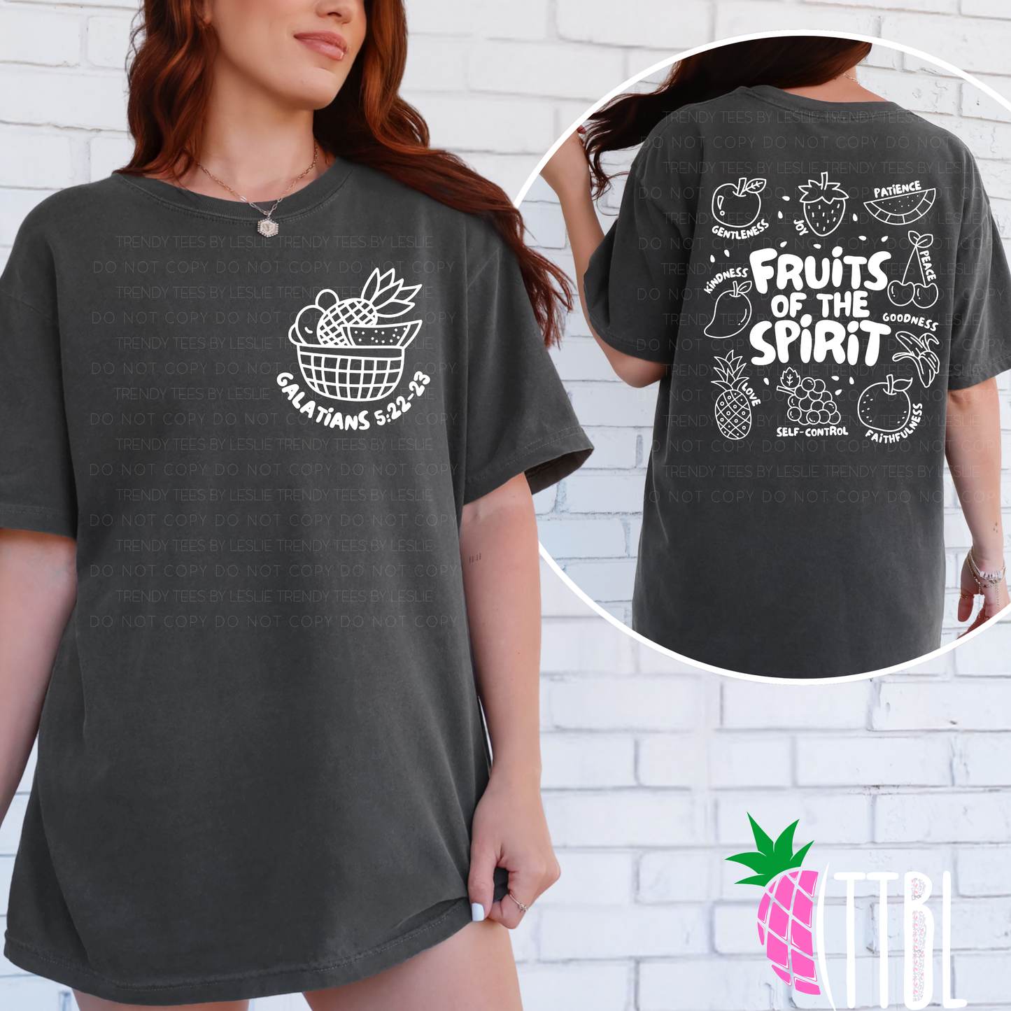 Fruits of the spirit (white)