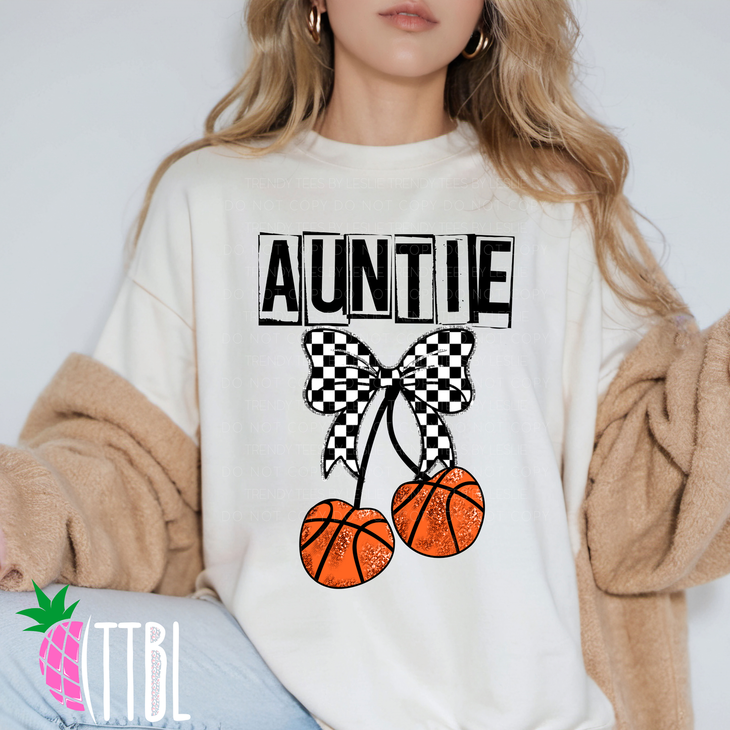 Basketball Cherries Auntie