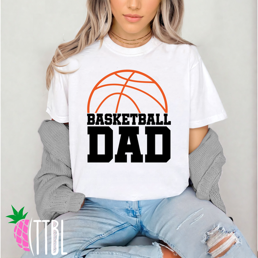 Basketball Dad DTF Transfer