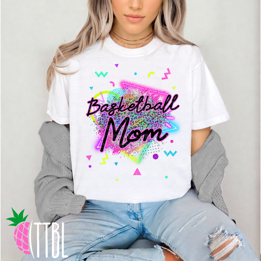 Retro Basketball Mom