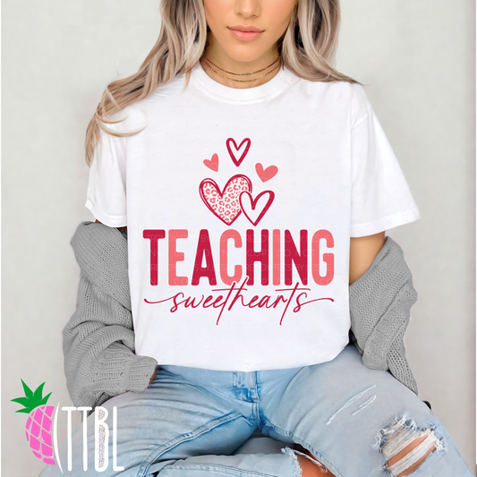 Teaching Sweethearts DTF Transfer