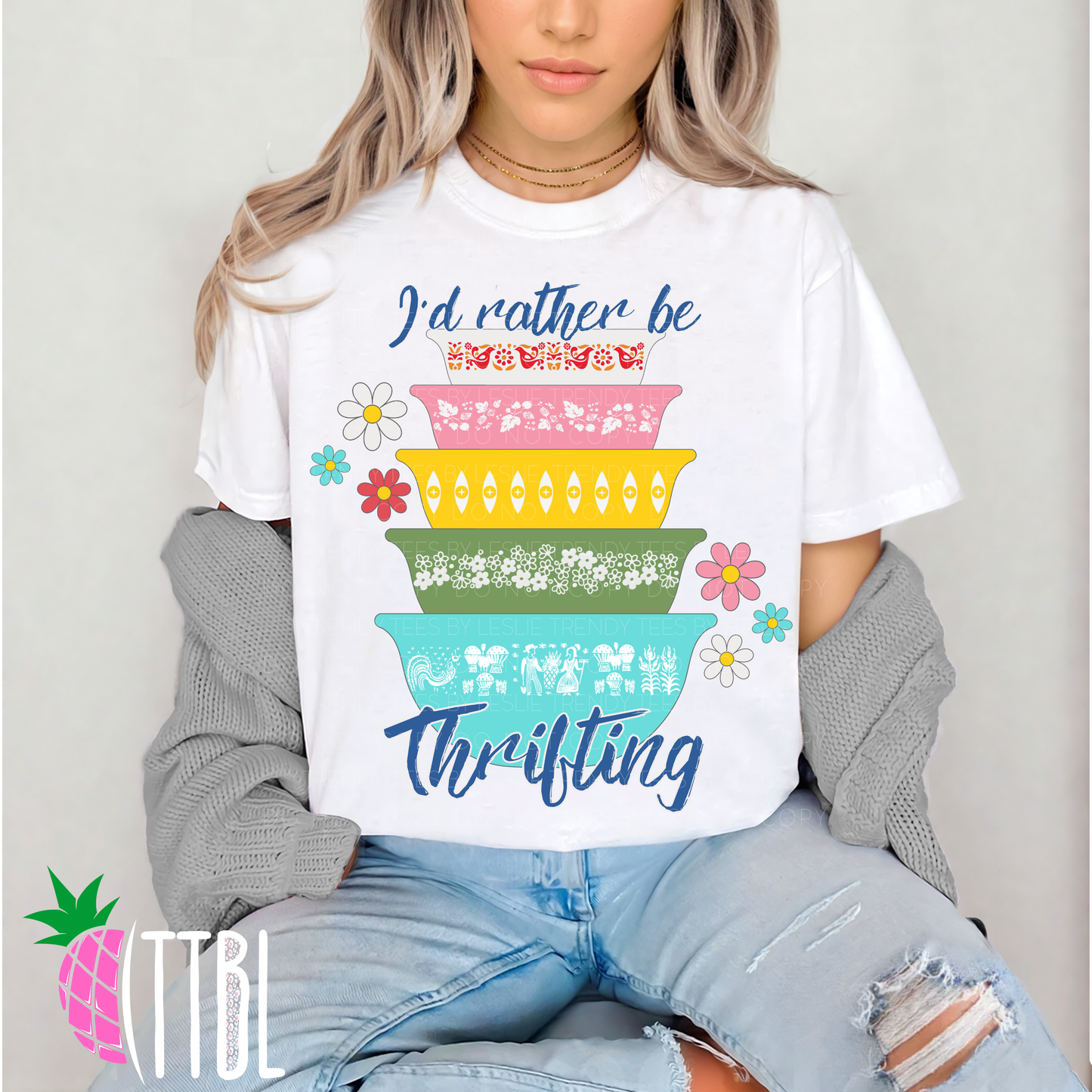 I’d Rather Be Thrifting DTF Transfer