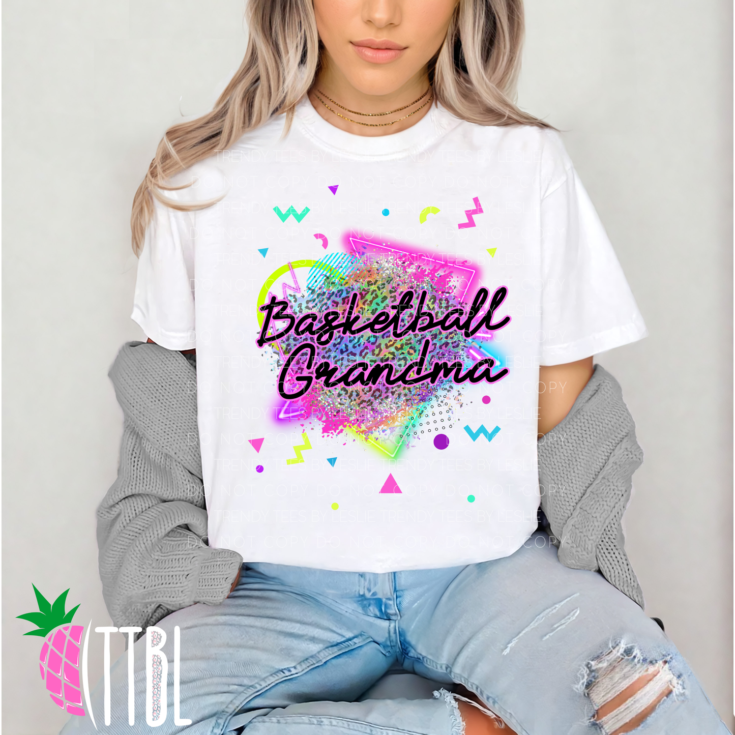 Retro Basketball Grandma