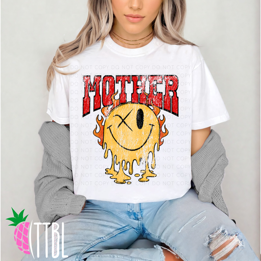 Mother DTF Transfer (grunge)