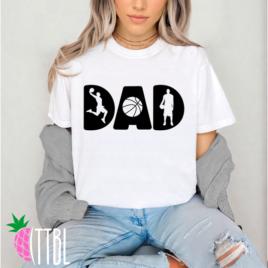 Basketball Dad DTF Transfer