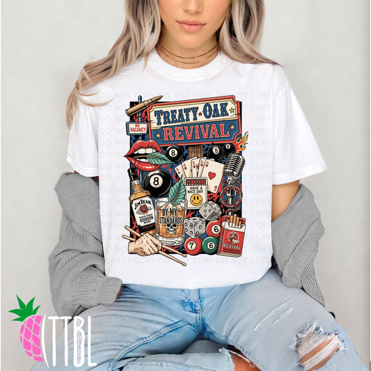 Treaty Oak Revival DTF Transfer