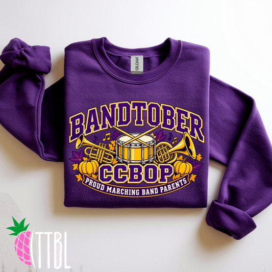 Bandtober CCBOP Marching Band Parents