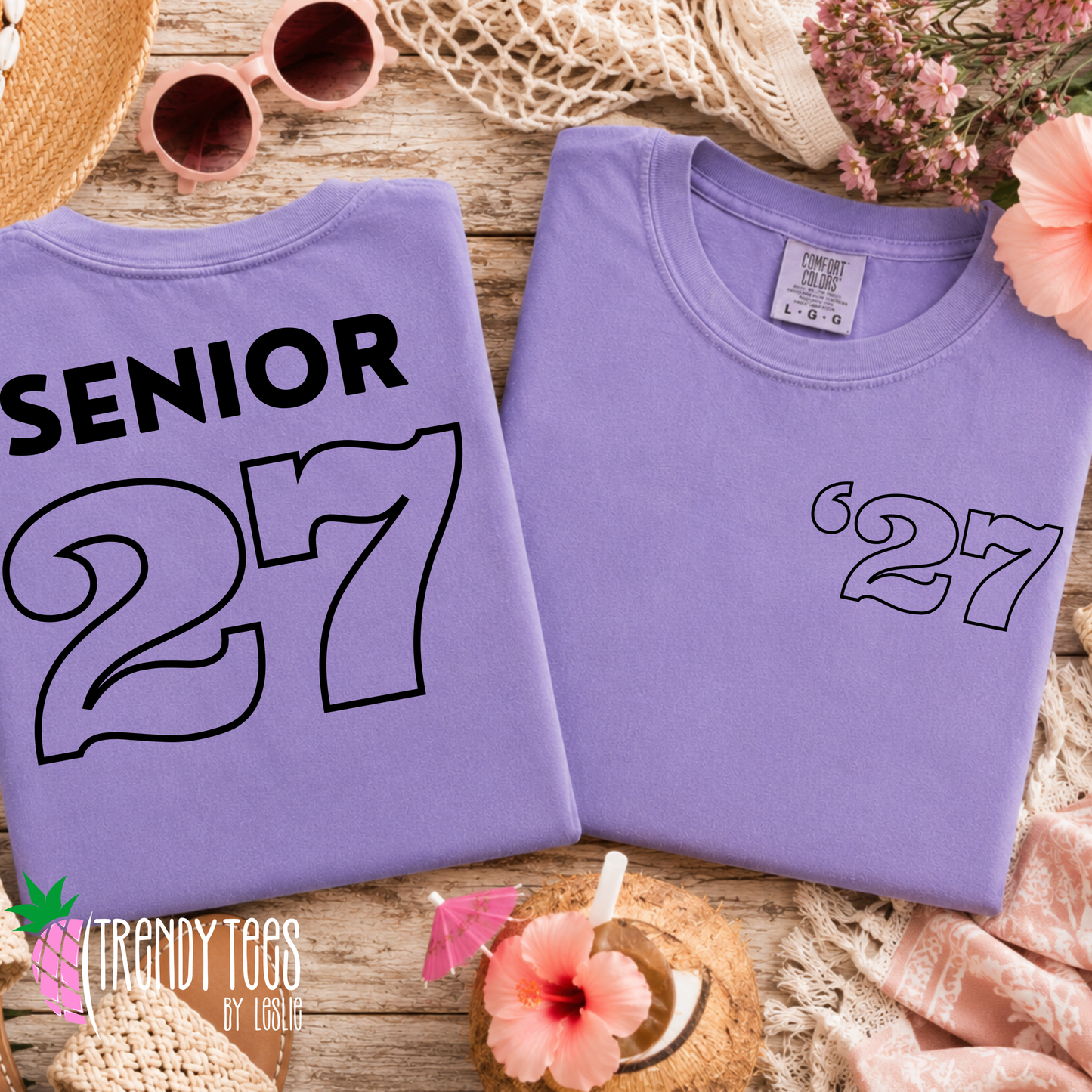 SENIOR 27 - Pink, Black or White
