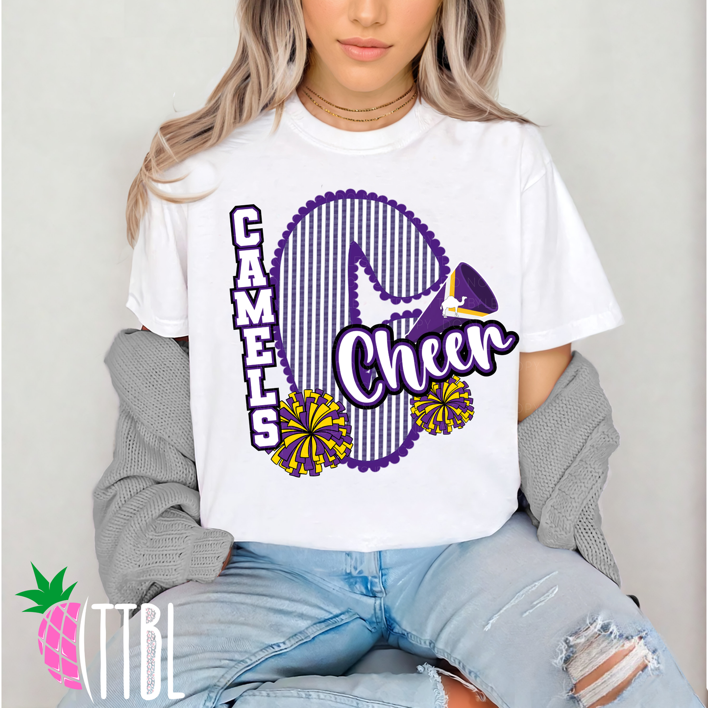 C Stripes Camels Cheer