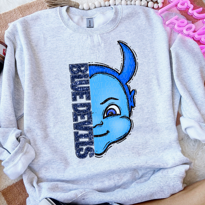 Blue Devils (rhinestones)