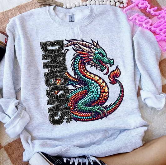 Dragons (rhinestones)