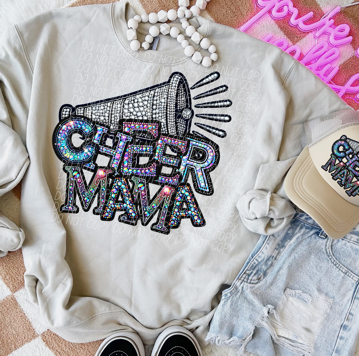 Cheer Mama (rhinestones)