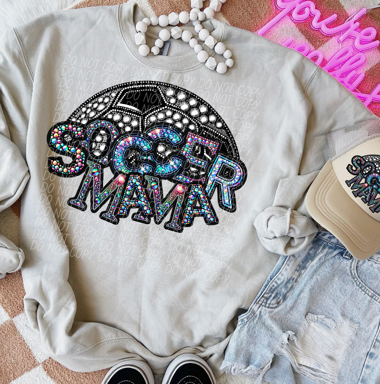 Soccer Mama (rhinestones)