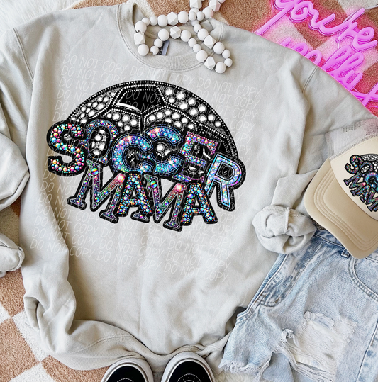 Soccer Mama (rhinestones)