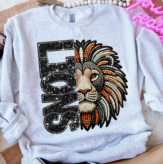 Lions (rhinestones)