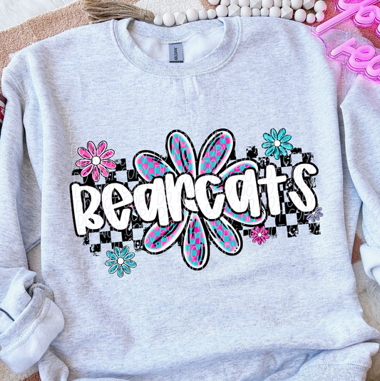 Bearcats (checker flower mascots)