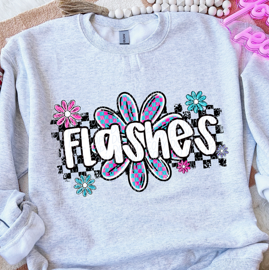 Flashes (checker flower mascots)