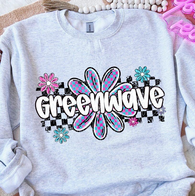Greenwave (checker flower mascots)