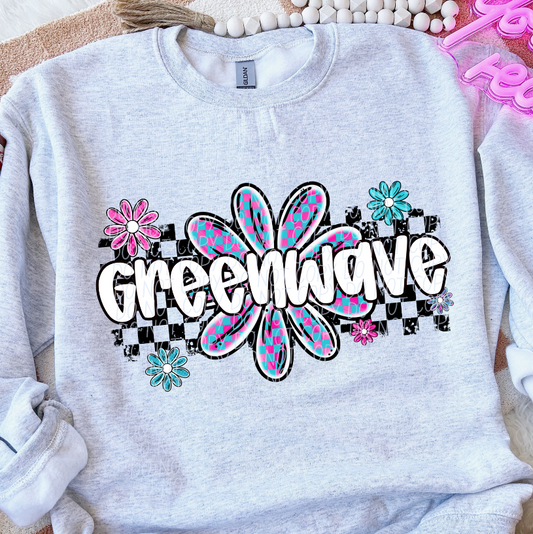 Greenwave (checker flower mascots)