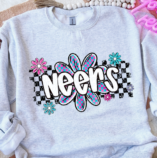 Neers (checker flower mascots)