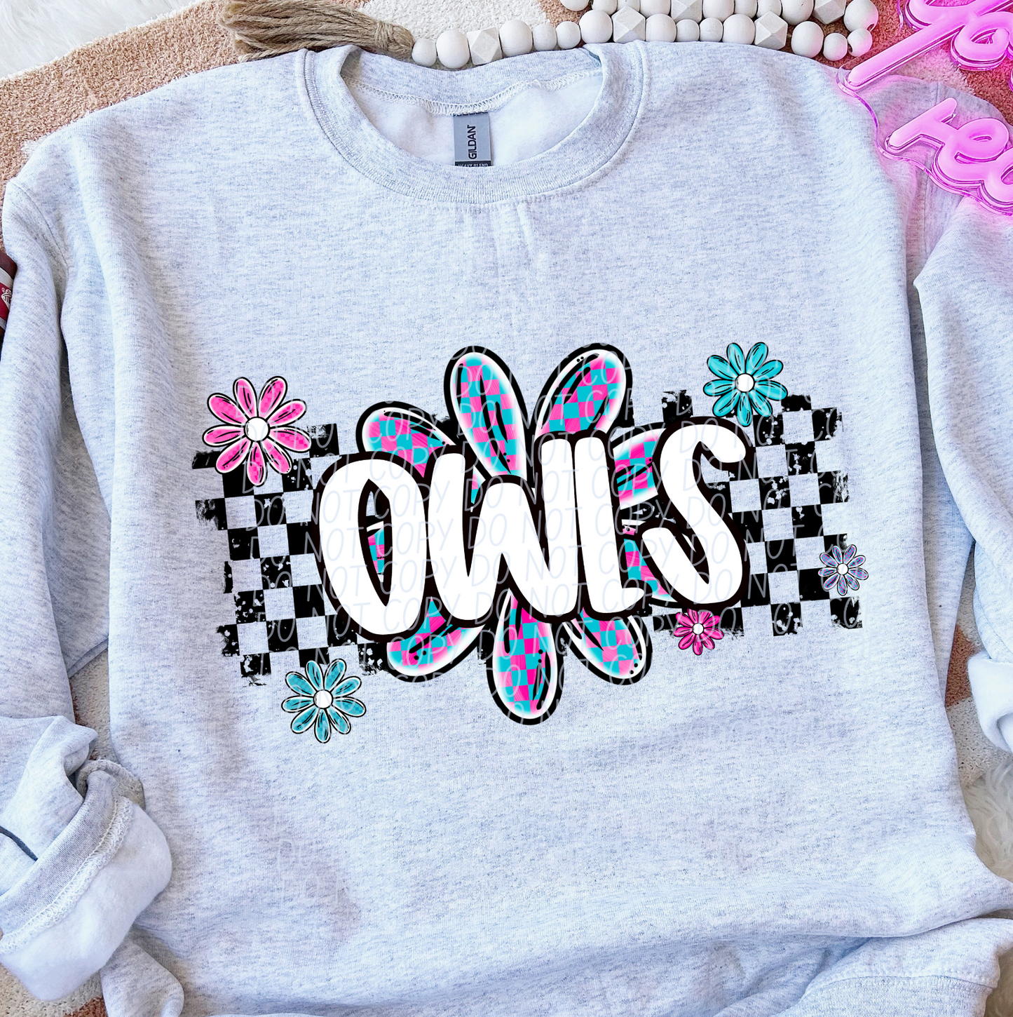 Owls (checker flower mascots)