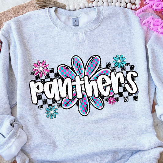 Panthers (checker flower mascots)