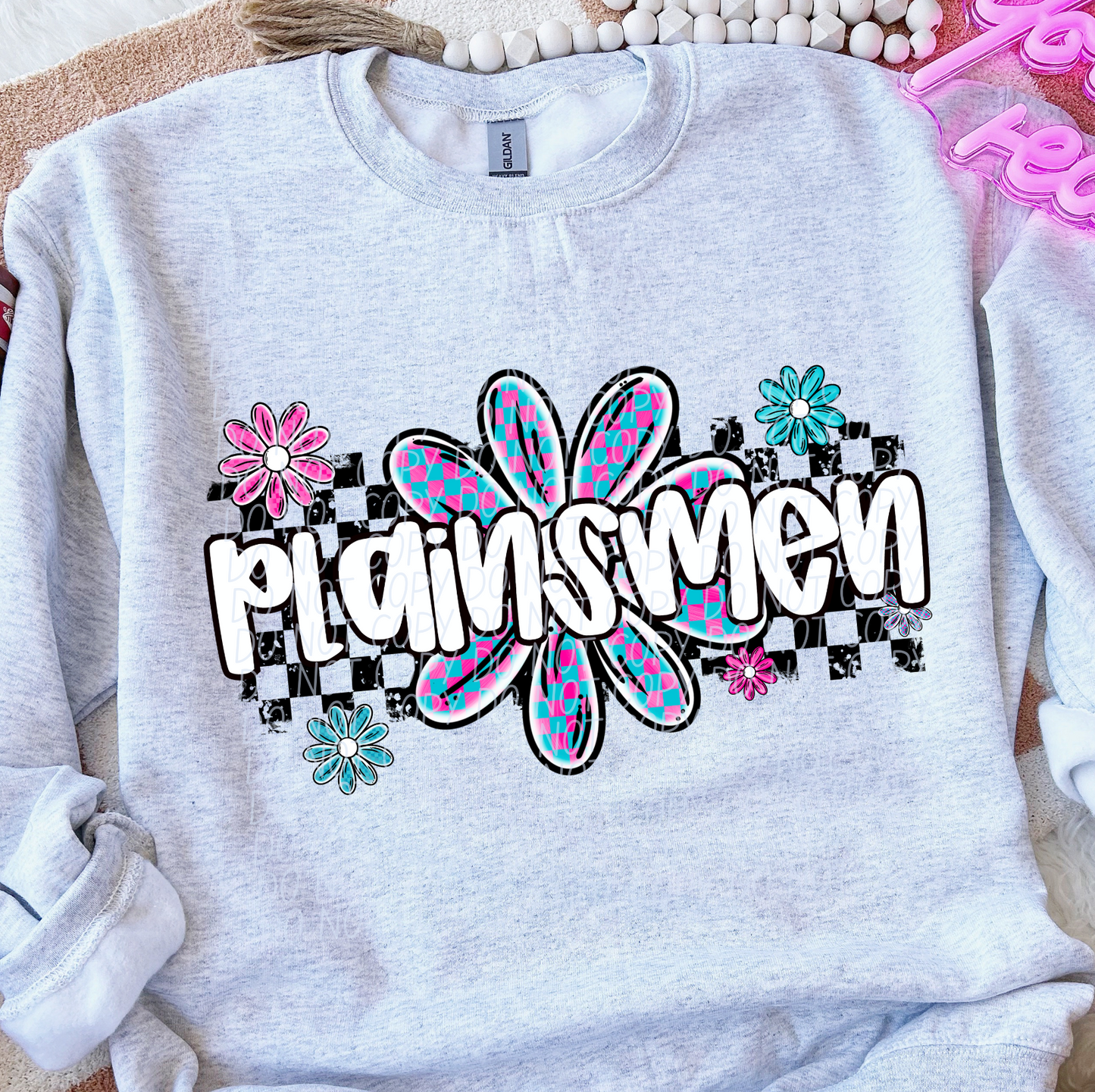 Plainsmen (checker flower mascots)